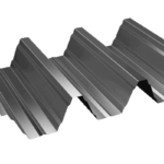 Chapa trapezoidal galvanizada